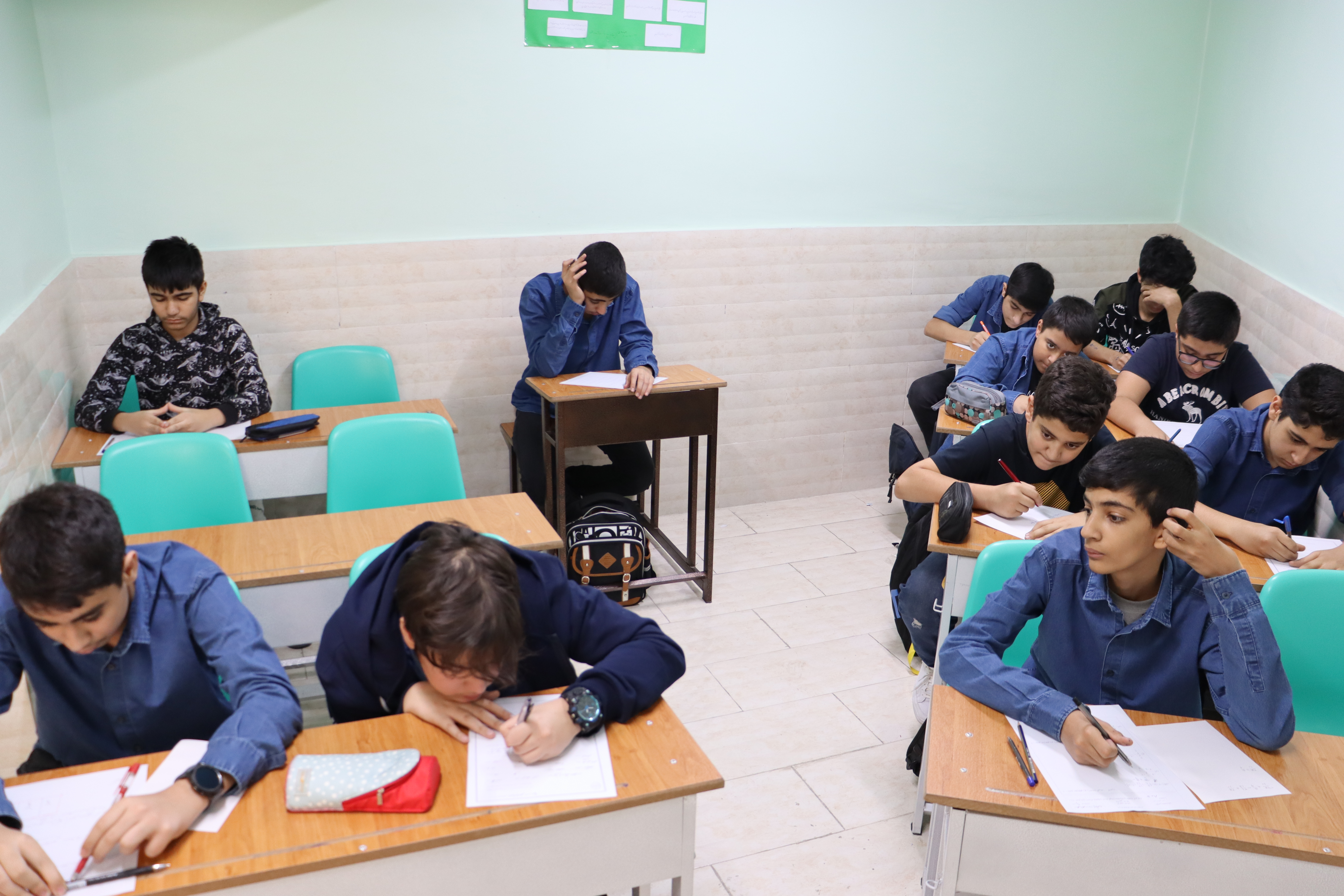 آغاز آزمون های نوبت اول