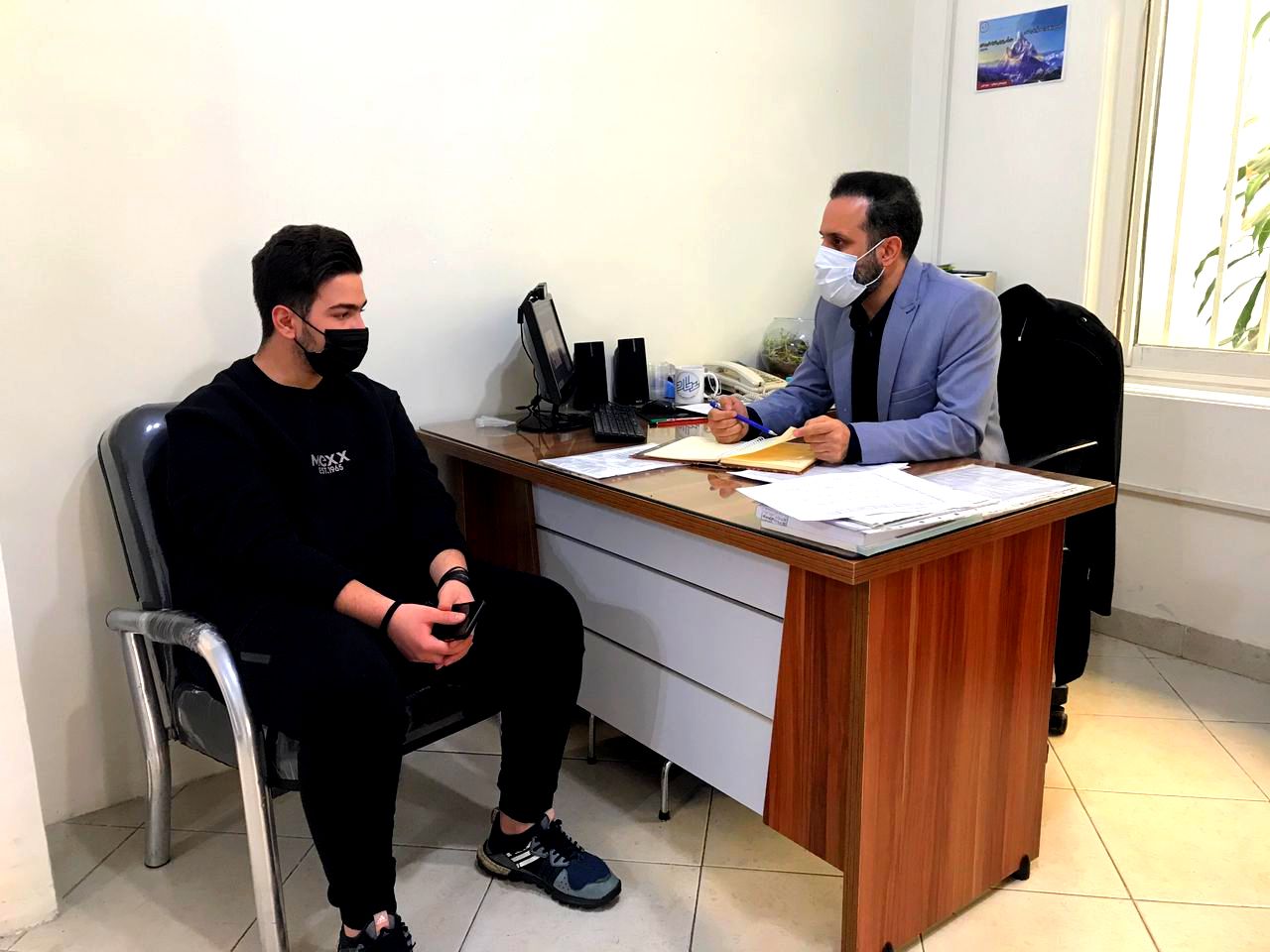 برگزرای جلسات مشاوره فردی و برنامه ریزی درسی پایه دهمی ها