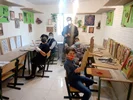 کارگاه خلاقیت و سازه های دستی با حضور دانش آموزان
