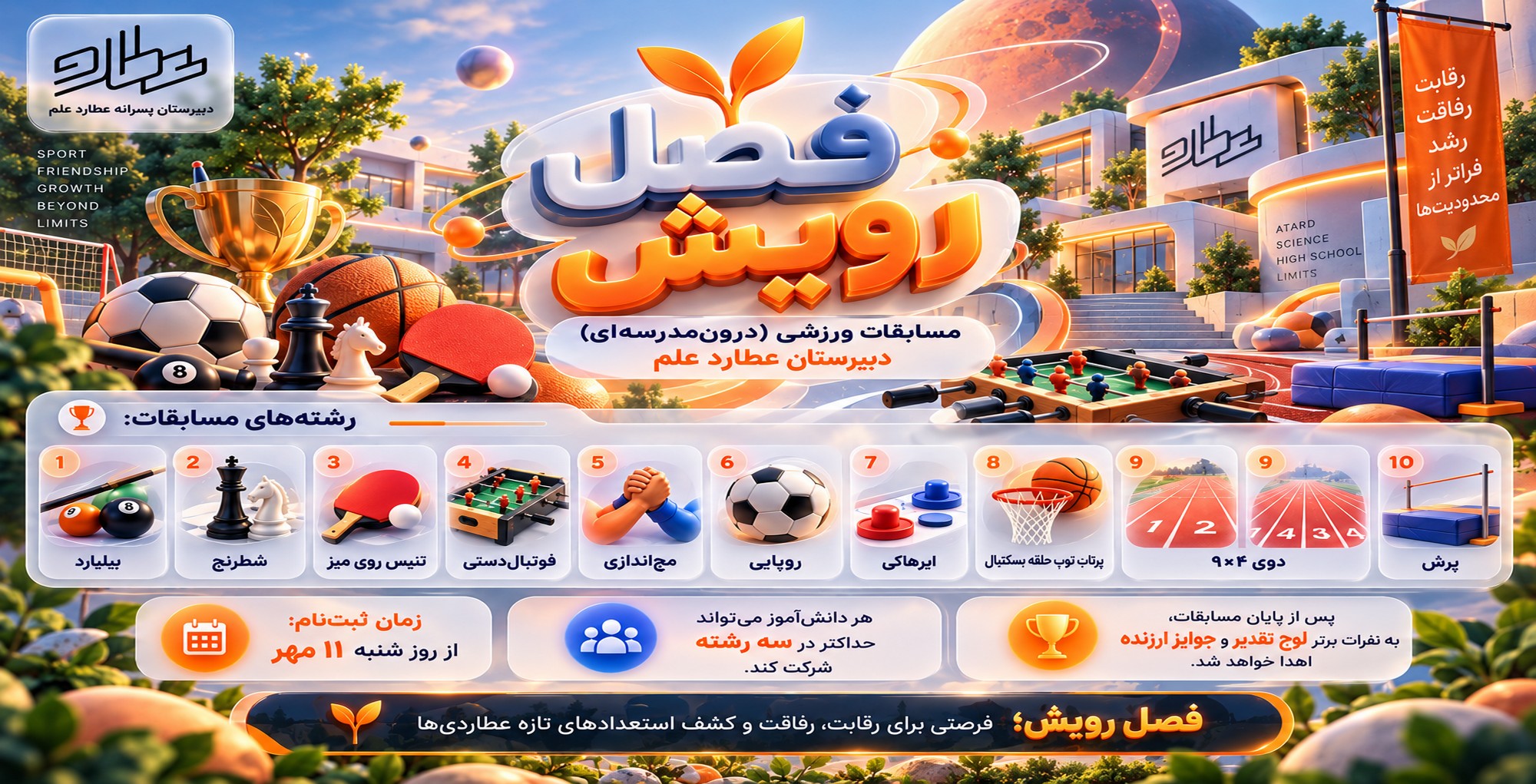 فصل رویش